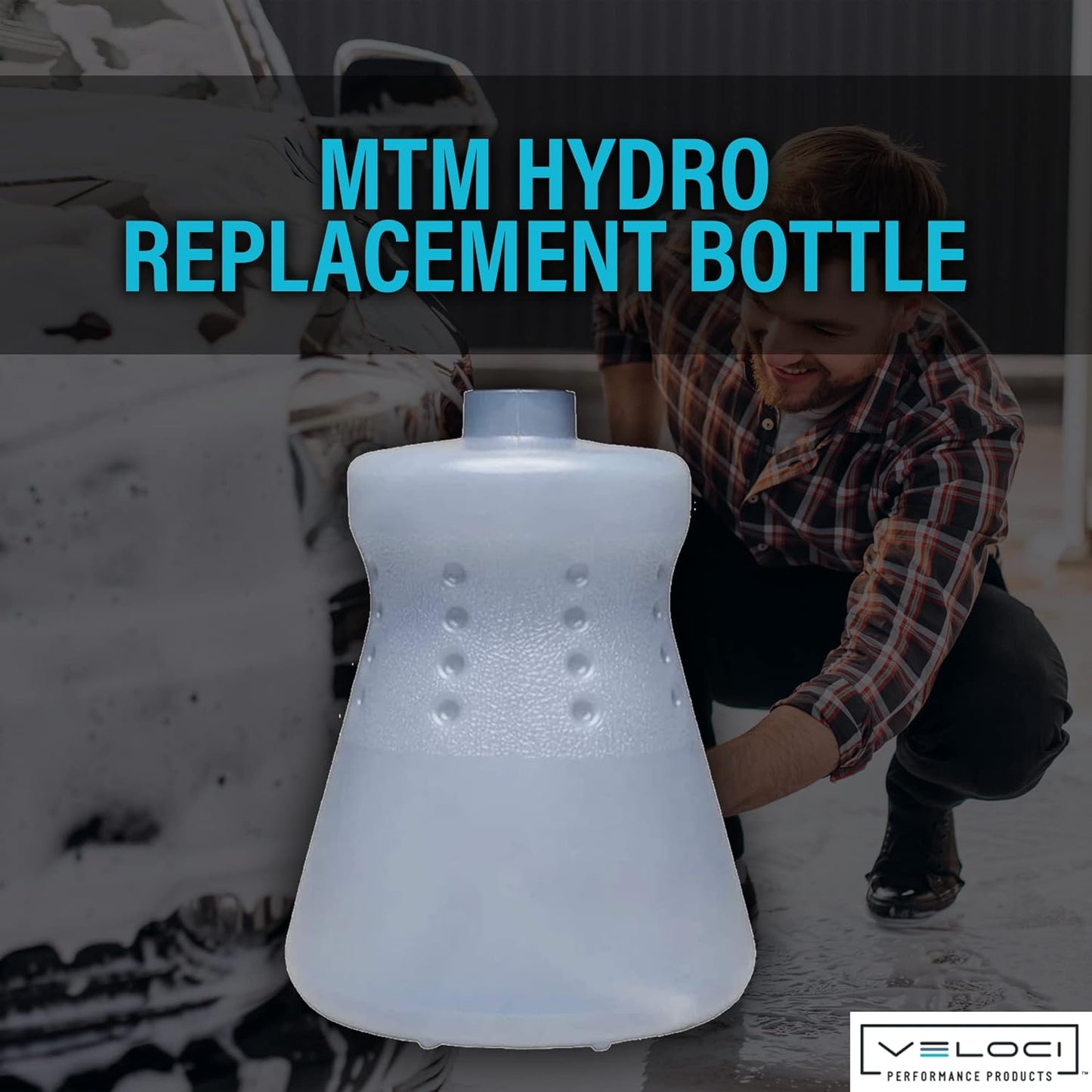 Narrow Neck Replacement Foam Cannon Bottle, 32 oz.