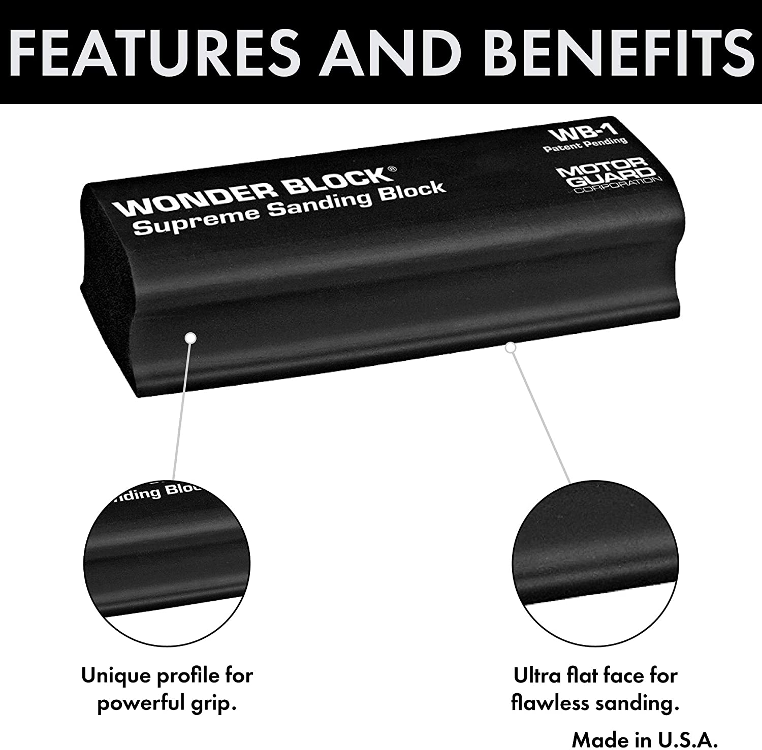 WB-1 Wonder Block Supreme Sanding Block