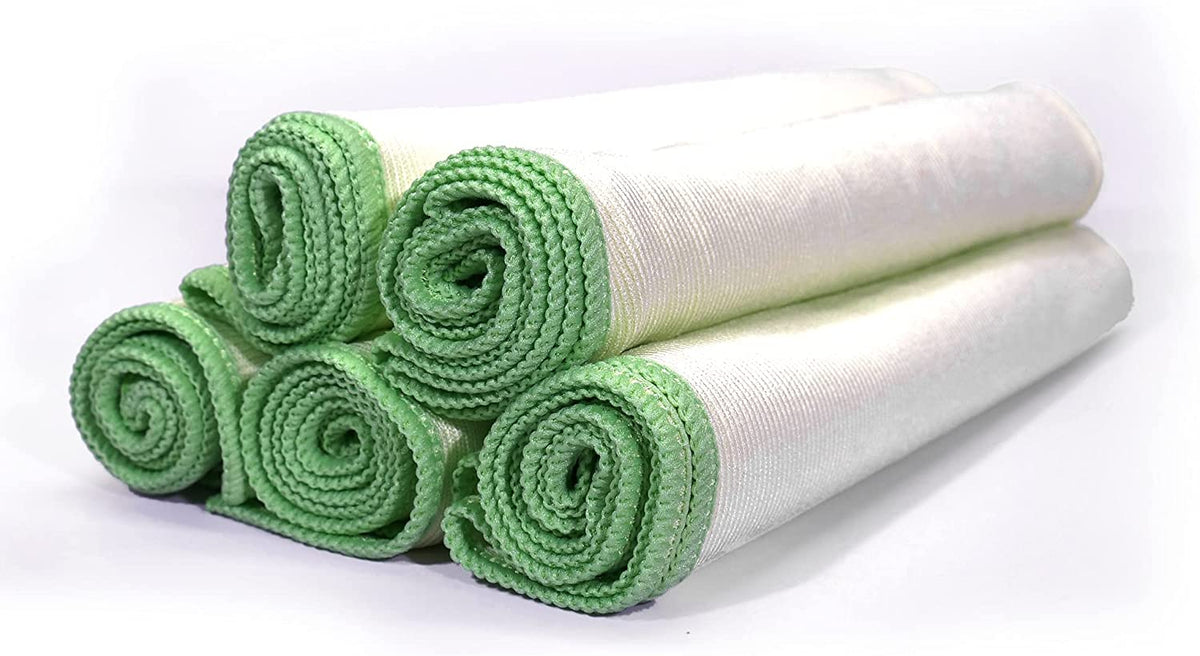 16"x16" 300GSM Glass Microfiber Towel -5pcs/Pack