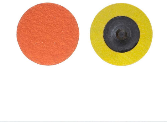 66261162324 2 in. Blaze Coated Quick-Change Discs, 80 Grit, 25 pack