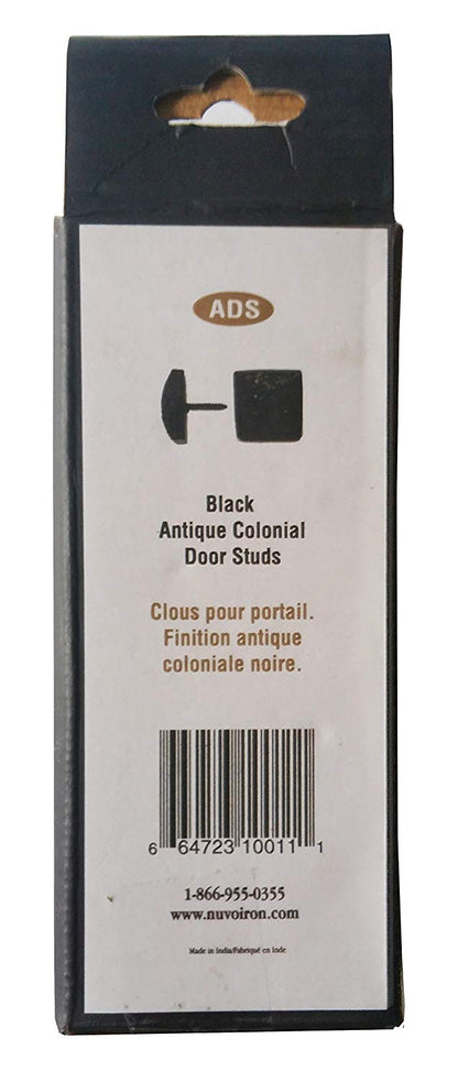 Black Antique Look Colonial Door Studs