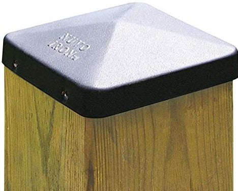 Easy-Cap Pyramid Post Caps - Black (PCP12BLK)
