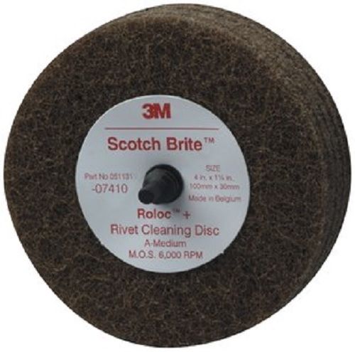 4 Inch Medium Grit Rivet Cleaning Disc