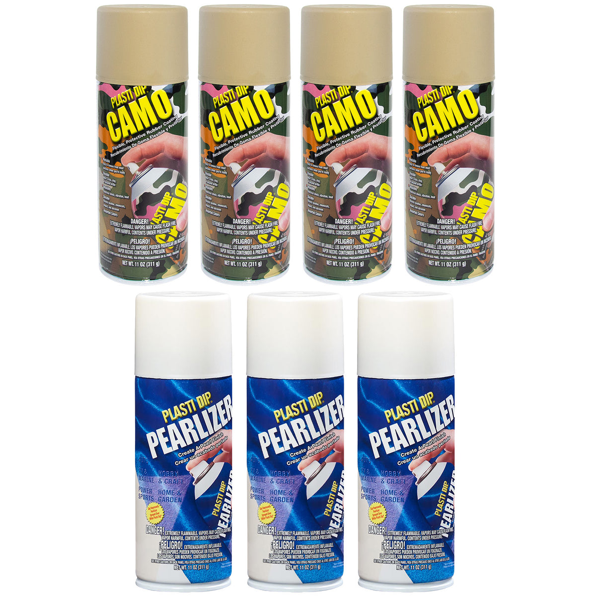 Plasti Dip Camo Multi Purpose Rubber Coating with Glossifier