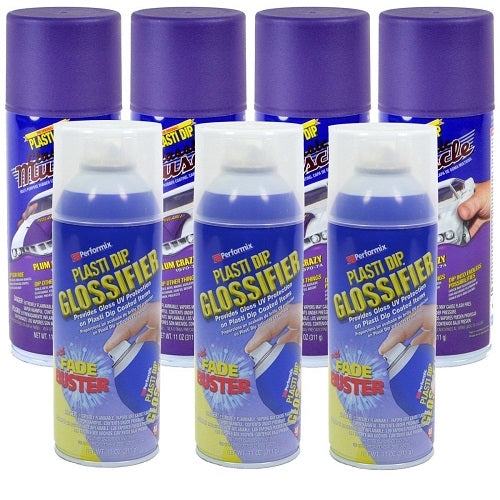 Plasti Dip Multi Purpose Rubber Coating Classic Muscle and Glossifier