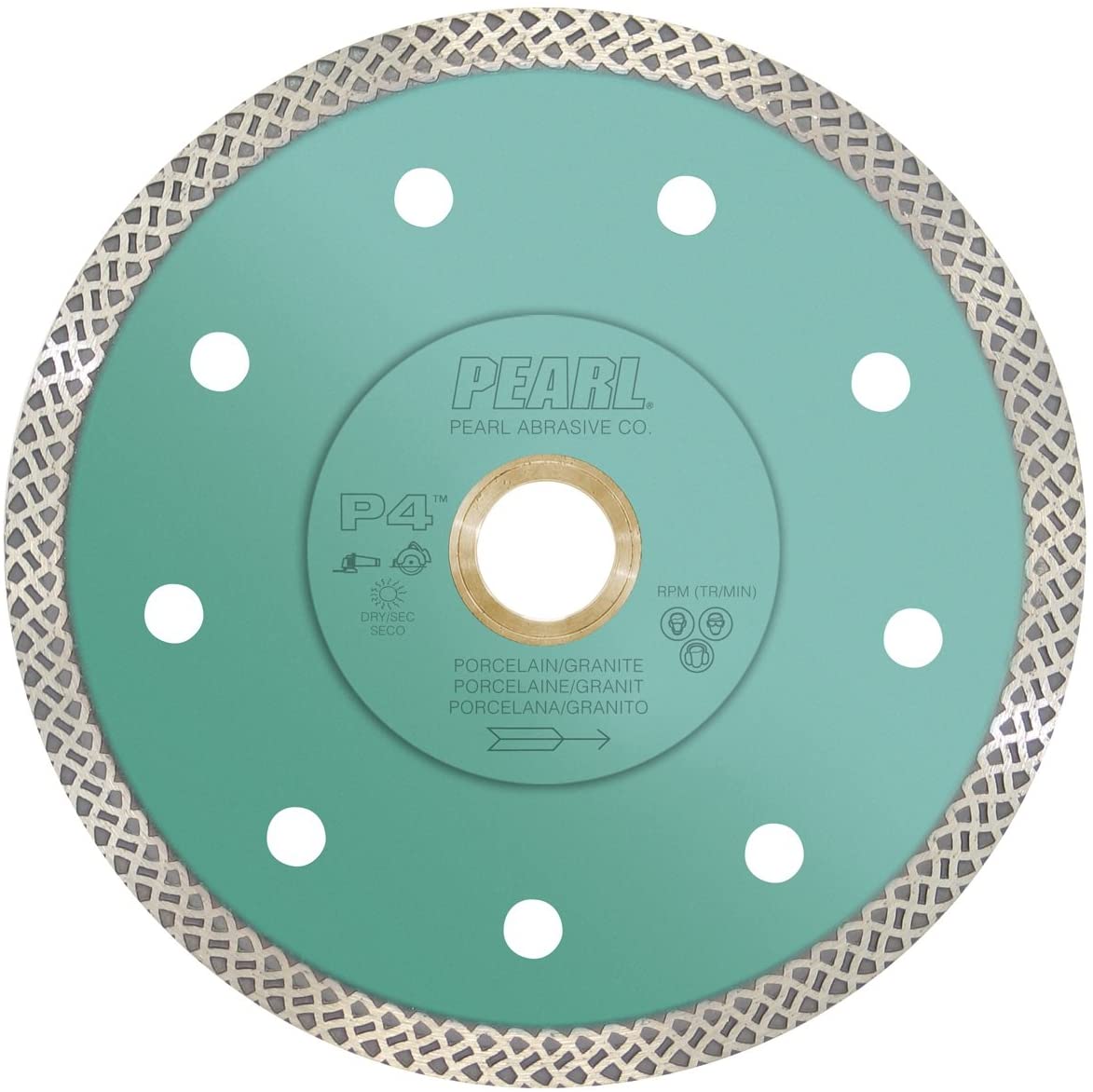 P4 DIA45TT Turbo Mesh Blade for Porcelain and Granite