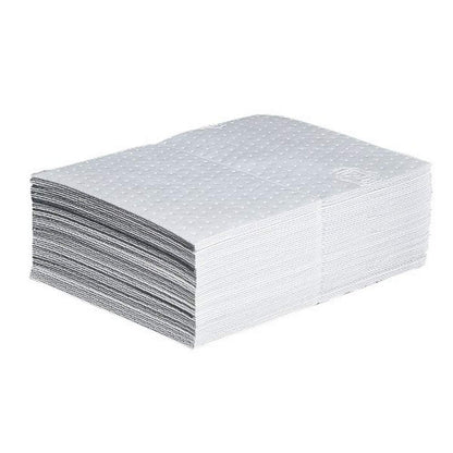 New Pig Oil Mat - Oil-Only Absorbent Mat Pads - 50 per Bag - 15" x 20"  - MAT415