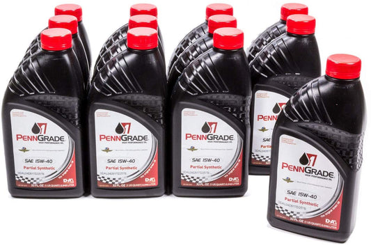 009-7158-12PK 15W-40 Racing Oil - 1 Quart Bottle, (Case of 12)