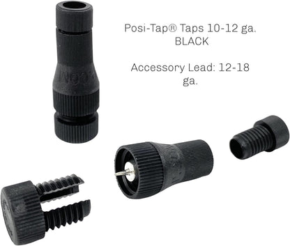 Posi-Tap taps 10-12 ga.Black. Pack of 15. The Best Line Tap Youll Ever Use