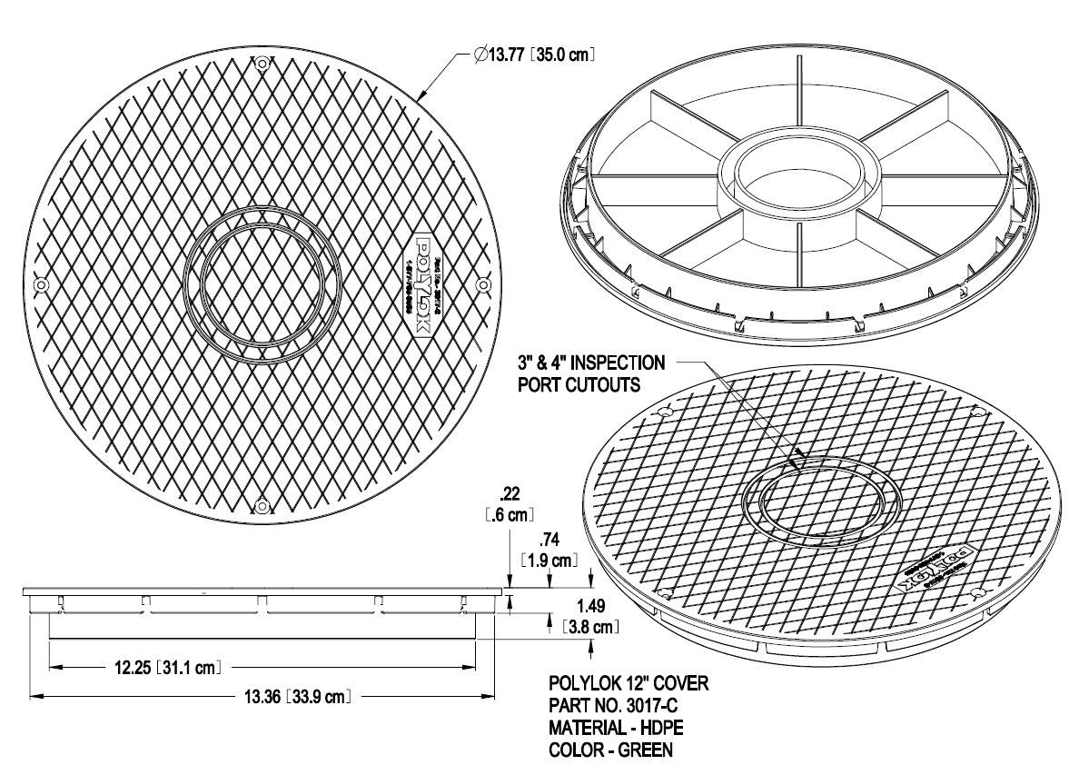 Septic Tank Riser Cover