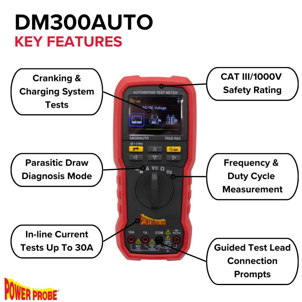 DM300AUTO - Digital Multimeter