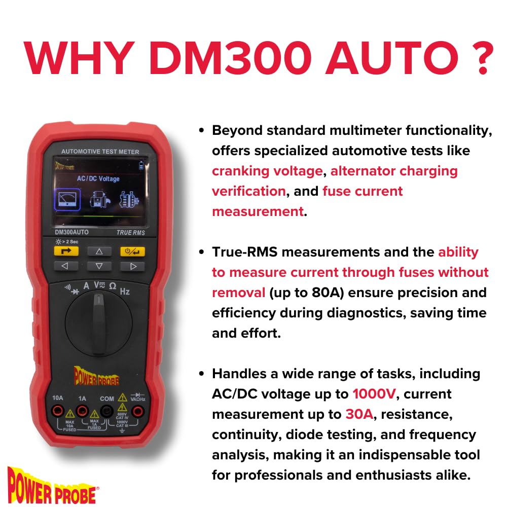 DM300AUTO - Digital Multimeter