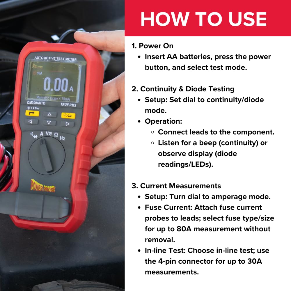 DM300AUTO - Digital Multimeter