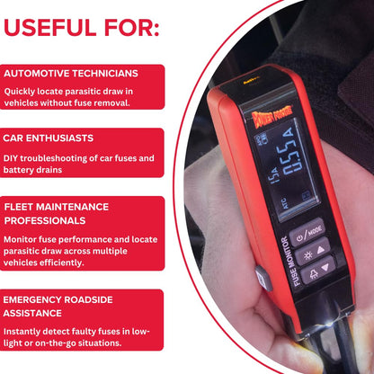 PPFUSE Fuse Monitor - Circuit Tester for Mini, Maxi & ATC Fuses