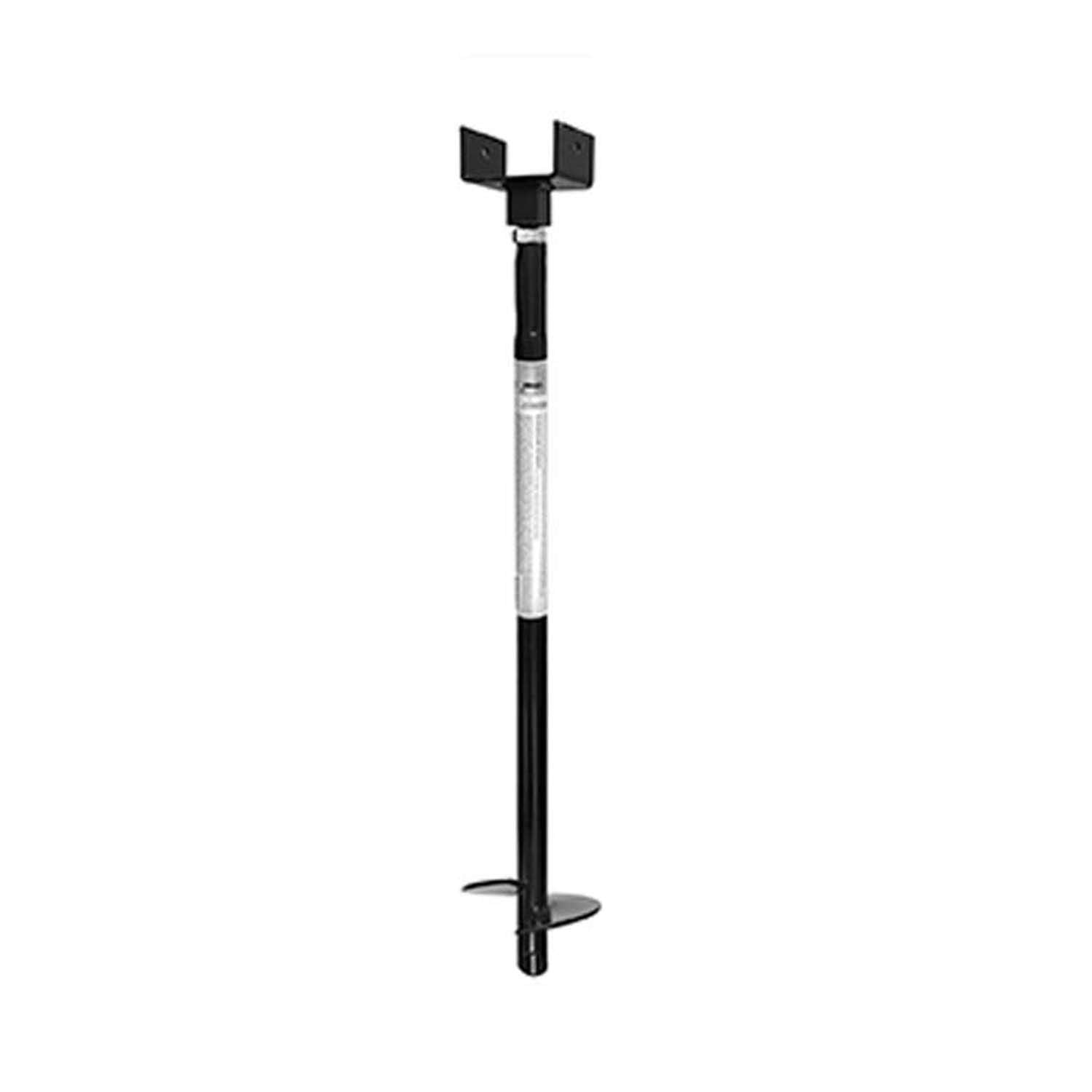 10565 Adjustable Helical Post Black