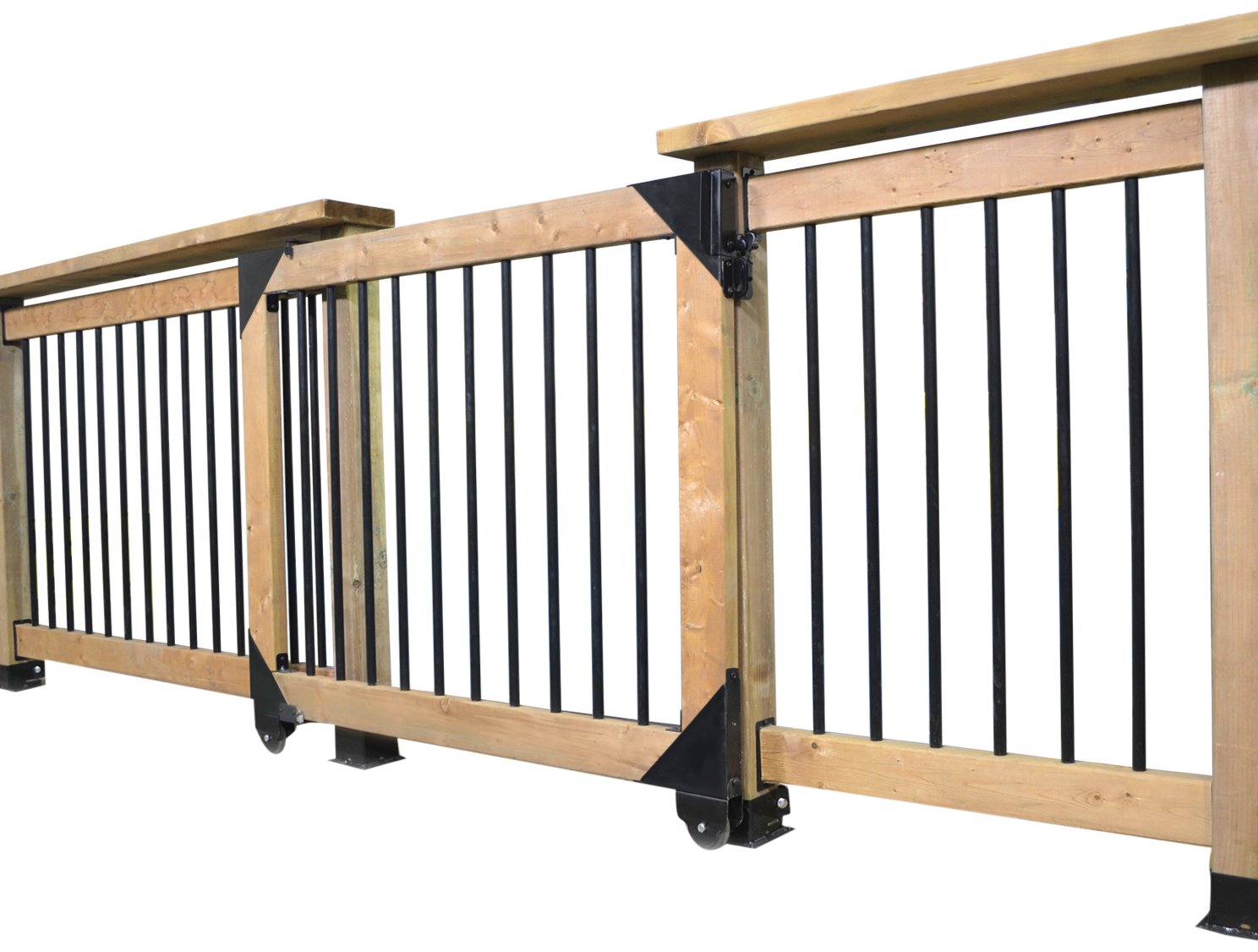 11052 Sliding gate kit Black