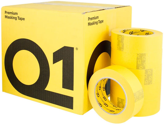 1-1/2 in Premium High Performance Automotive Yellow Masking Tape