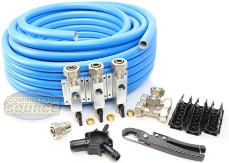 M7500 MaxLine 3/4" Compressed Air Tubing Commercial / Shop Piping Kit
