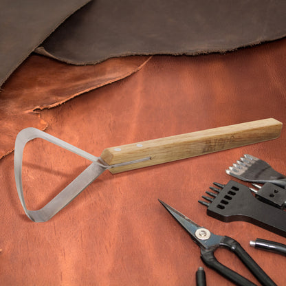 Pelt Scraper Fleshing Tool, Hide Scraper Flesher � Hide Tanning Kit