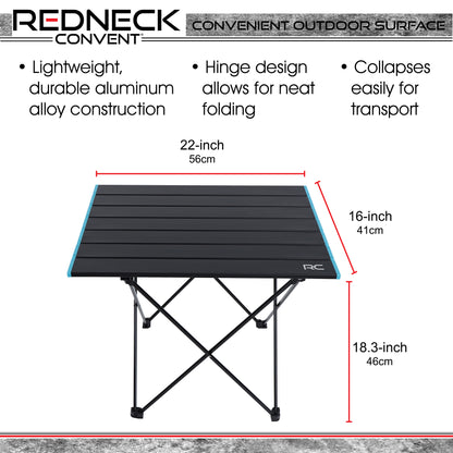 Folding Camping Table Outdoor Lightweight Small Camping Table and Bag