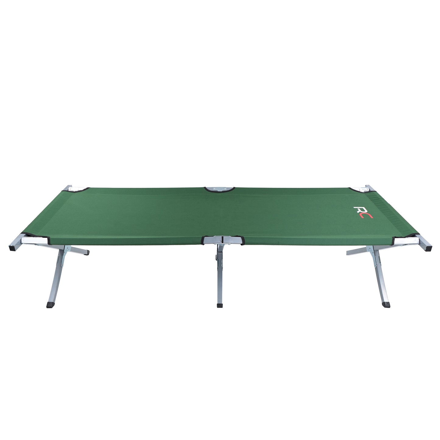 Portable Camping Cot Adult Folding Bed - Green 6.2ft Sleeping Cot