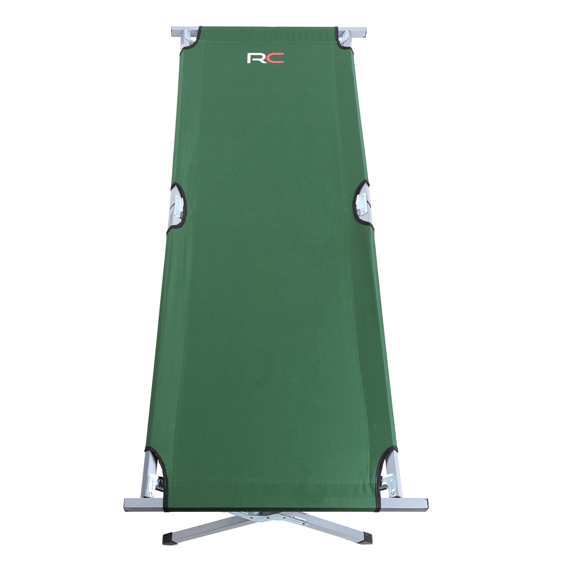 Portable Camping Cot Adult Folding Bed - Green 6.2ft Sleeping Cot