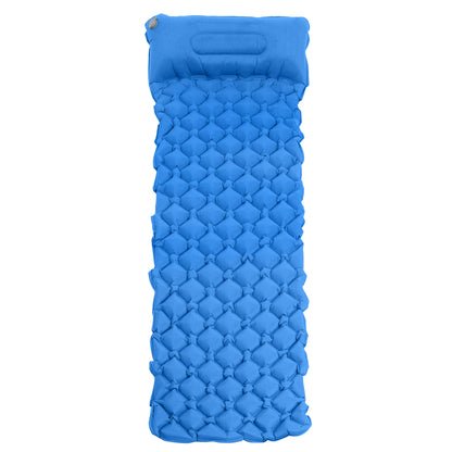 Camping Sleeping Mat - Blue Inflatable Camping Pad and Air Pillow