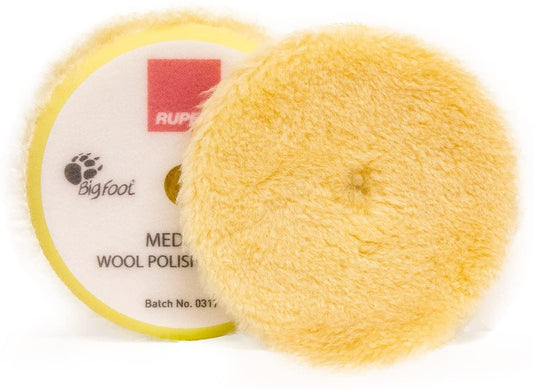 Bigfoot Medium Wool 3.5" - 90 MM Orbital Polishing Pad