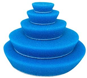 180 mm (7 inch) Blue Coarse Foam Pad