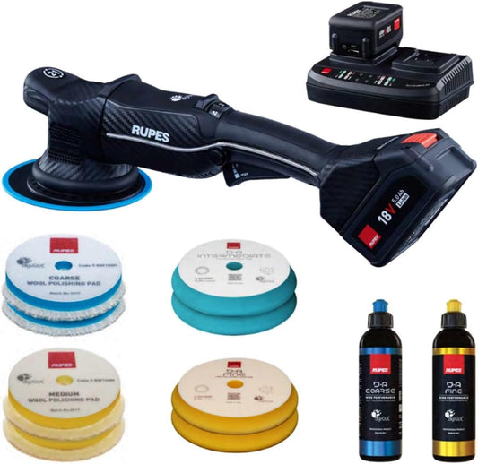 HLR21 BigFoot iBrid Random Orbital Polisher Basic Kit - D-A Series