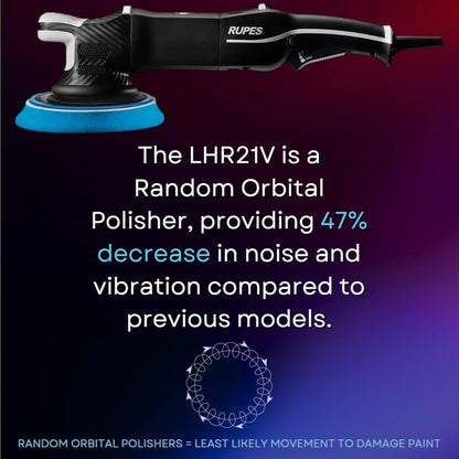 LHR21V Single BigFoot Mark V Random Orbital Polisher - Stable Grip