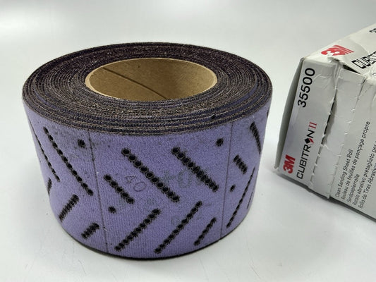 35500 80 mm x 8 m Cubitron II Hookit Clean Sanding Sheet Roll