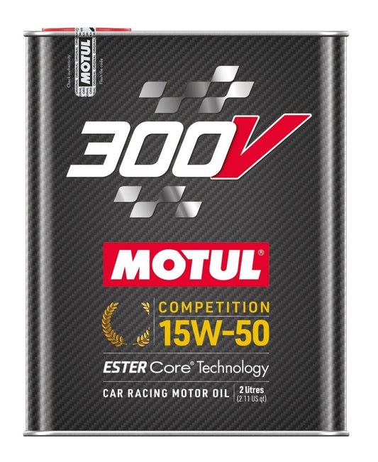 300V COMPETITION 15W50 2L Full Synthetic ESTER Engine Motor Oil (2 Cans)