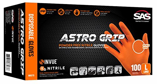 Astro Grip Powder Free Nitrile Disposable Gloves