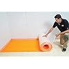 Self-Adhesive Peel and Stick Ditra Heat Membrane 134.5 Sq Ft