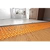 Self-Adhesive Peel and Stick Ditra Heat Membrane 134.5 Sq Ft