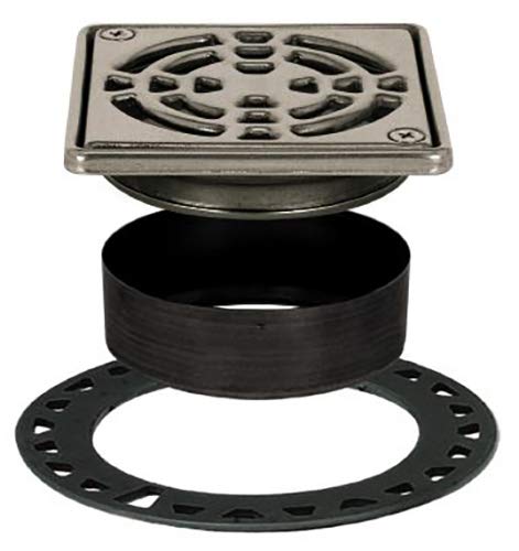 Kerdi-Drain Grate Kit, 4" Stainless Steel