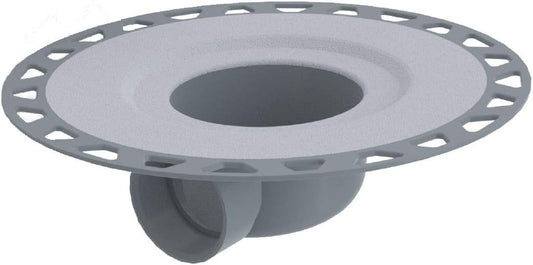 KERDI-Drain-H Shower Drain Kit - PVC Flange + 2" Outlet  - KDH2FLKPVC