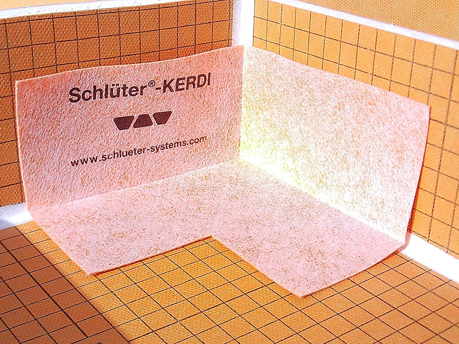 Kereck/fi 2 Kerdi Inside Waterproofing Corner, 4 Mil Thickness, Pack of 2