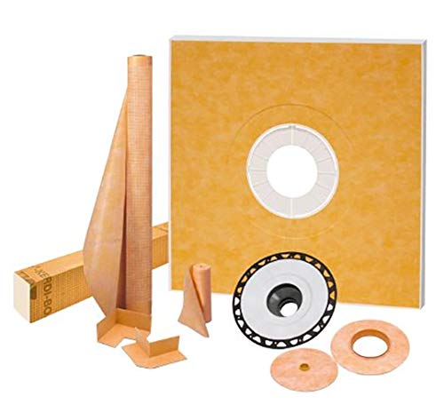 Kerdi-Shower Kit 48" x48", ABS Flange