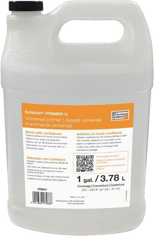 Primer-U Universal Water-Based Primer - 1 Gallon - PRMU1