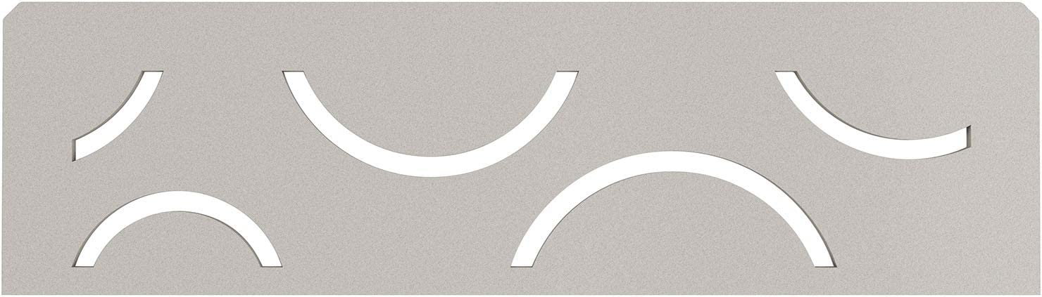 Niche Shelf-N Curve Design - Greige Kerdi-Line Shower Acessory