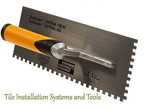 Ditra Heat and Ditra XL Trowel