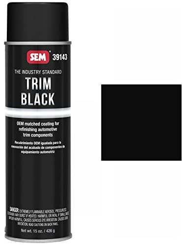 Trim Black Aerosol CASE of 12 SEM39143