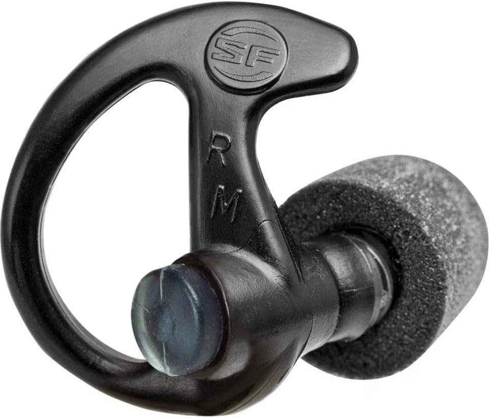 SUREFIRE Sonic DFNDR MED BLK 1 Pair