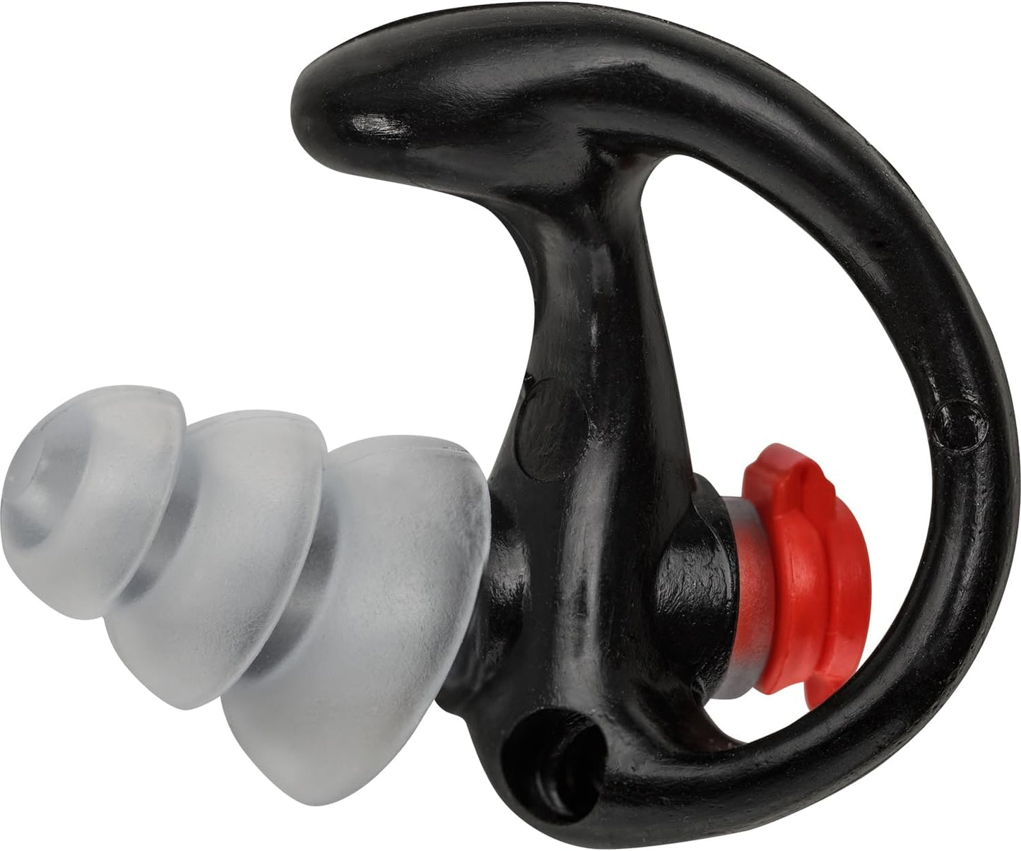 EP4 Sonic Defenders Plus filtered Earplugs, reusable, Black, Medium