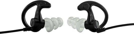 SureFire EP5 Sonic Defenders Max Full-Block Earplugs, reusable, Black, Medium