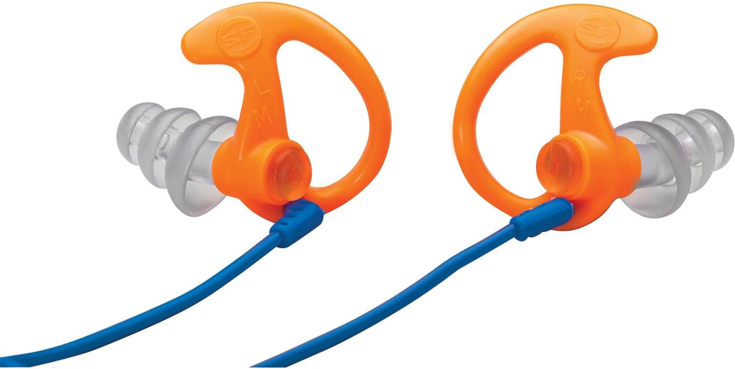 SureFire Ear Pro Sonic Defender Ear Plugs (25-Pair) Orange, Medium