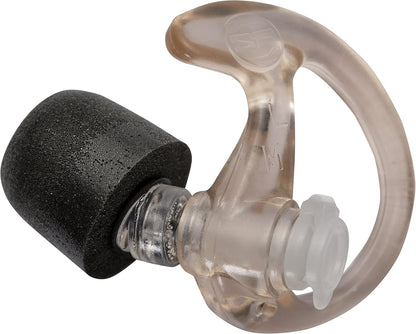 EP7 Sonic Defenders Ultra filtered Earplugs, reusable, Black, Medium