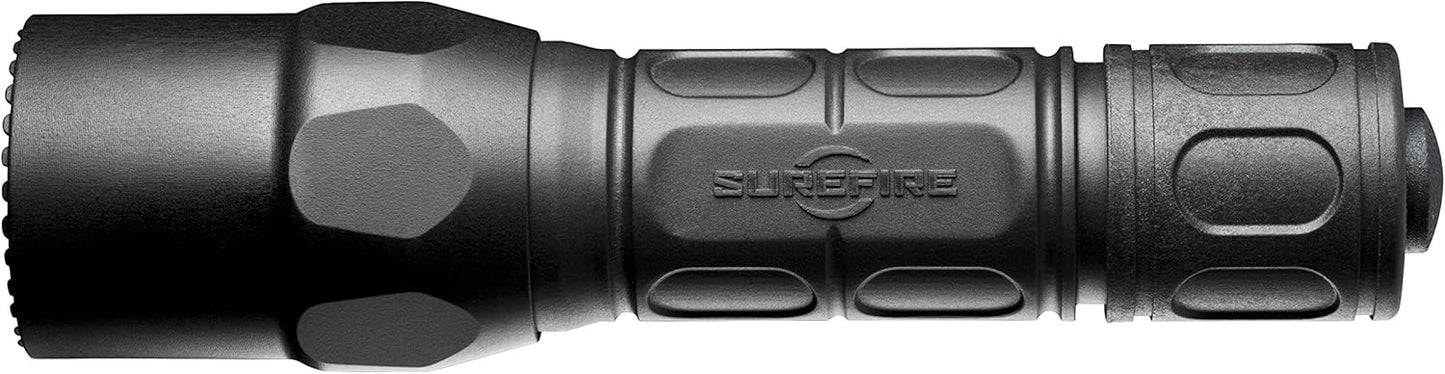 G2X Tactical Single-Output LED Flashlight with Tactical switch, Black
